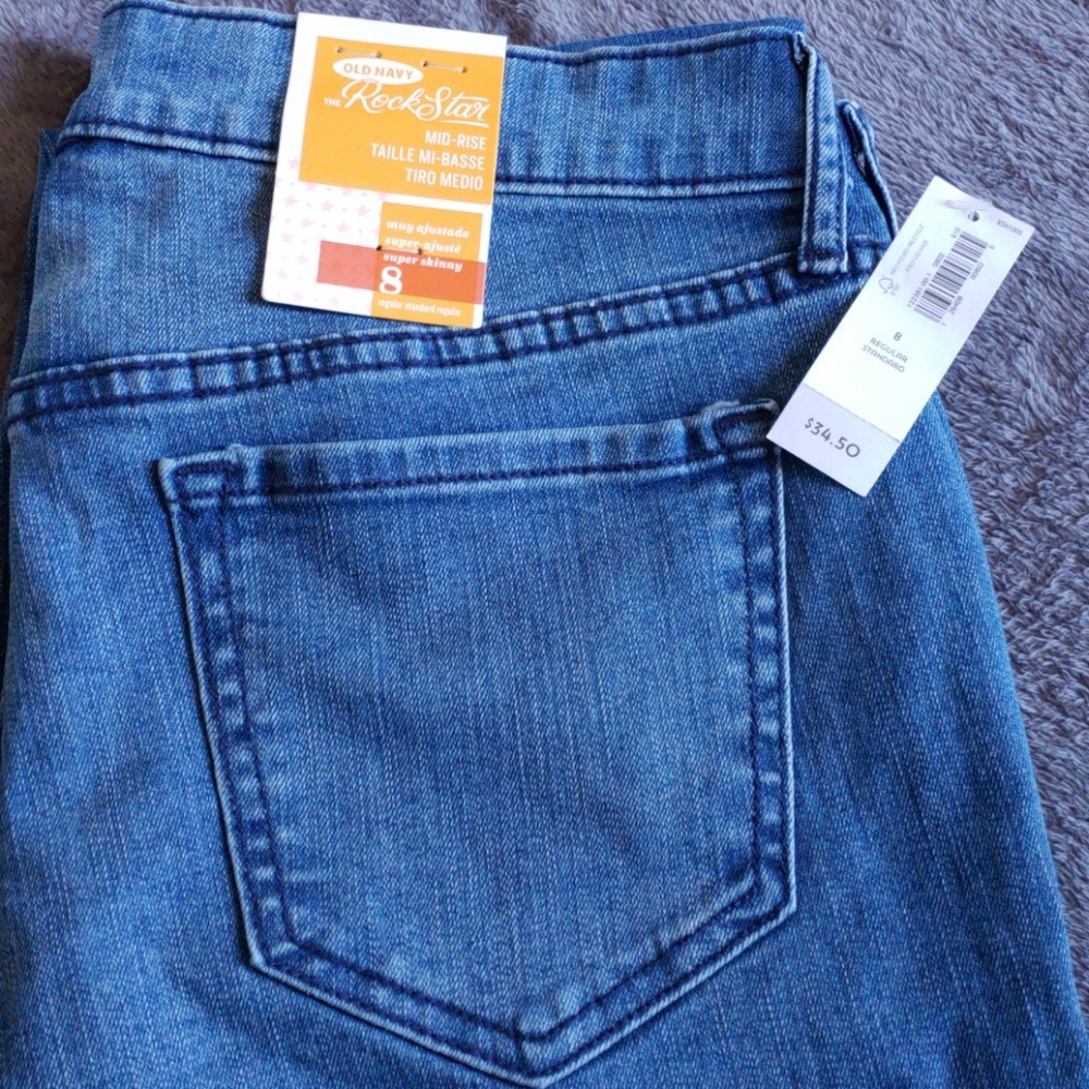 Old Navy mid rise jeans
